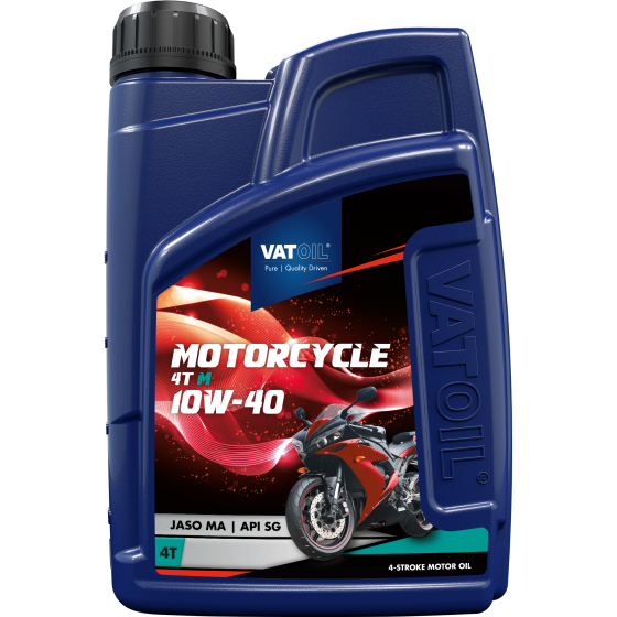 Масло 4T Motorcycle 10W-40 (Vat Oil) 1L photo