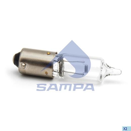 Лампа одно-контактная 12V 21W H21W (Sampa) photo